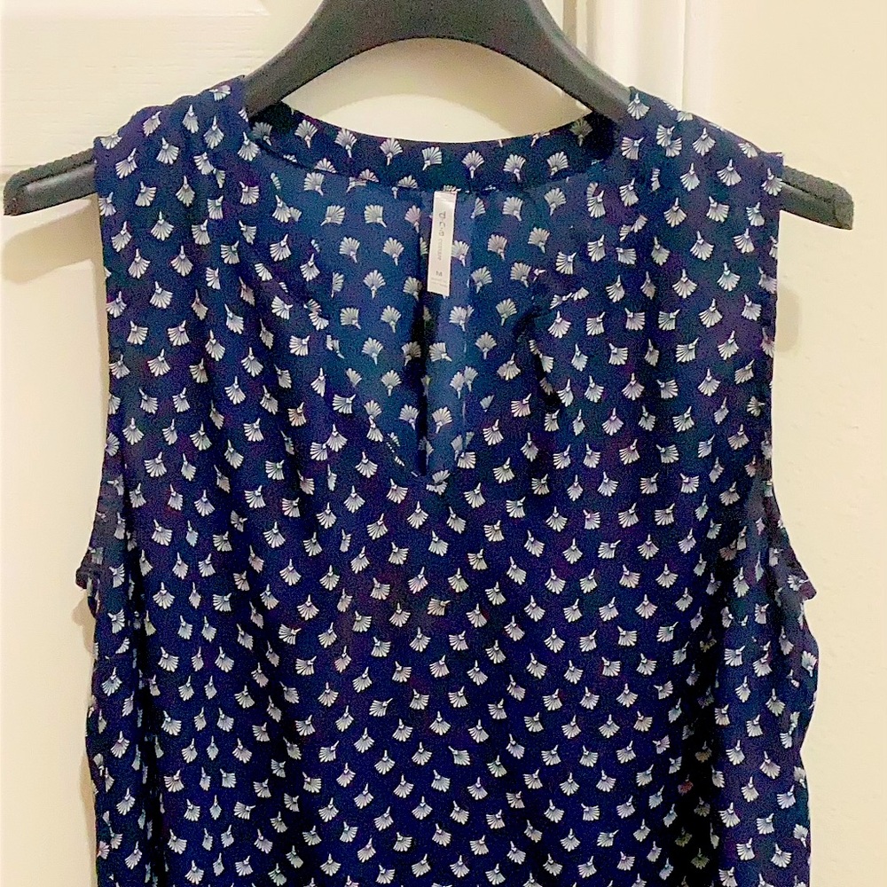 Navy blue blouse